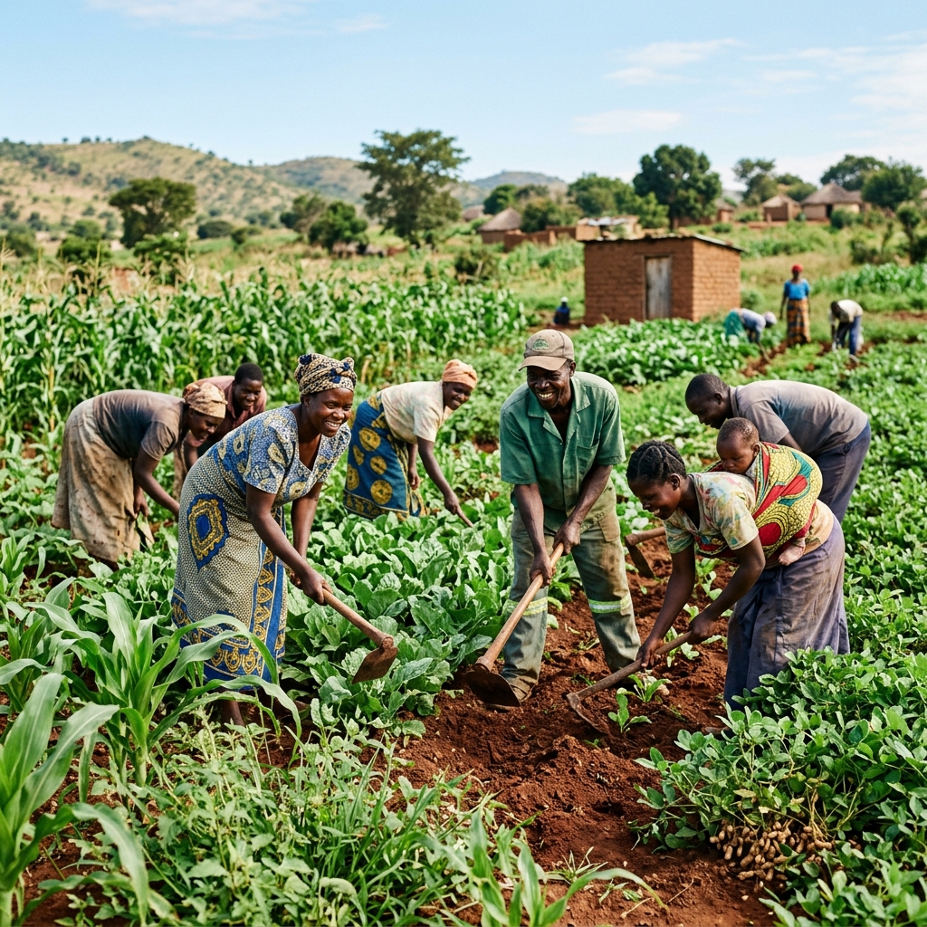 Community Gardens Bring Food Security to Rural Families